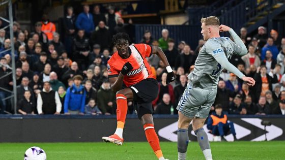 English Premier League results, Luton draw vs Everton, Elijah Adebayo goal, video, highlights, ladder – MASHAHER