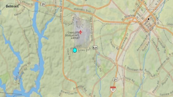 NC hit by small earthquake originating near the Charlotte airport Monday morning – MASHAHER