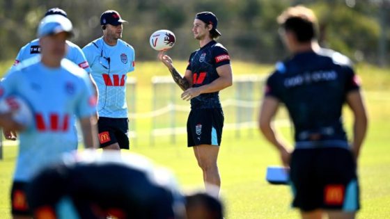 Nicho Hynes watches on as NSW train for first time – MASHAHER