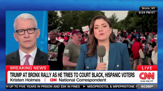 CNN reporter struck by size of pro-Trump rally in ‘one of the bluest counties in the entire country’ – MASHAHER