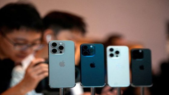 Apple’s iPhone sales in China jump 52% in April, data shows – MASHAHER