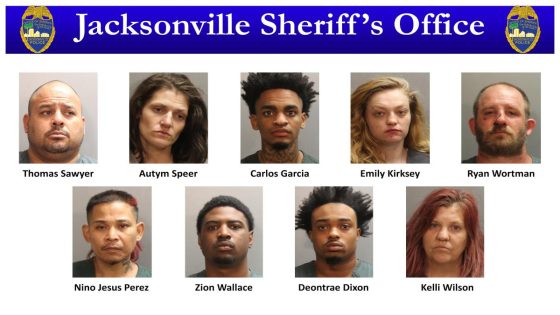 9 arrested, guns and drugs seized on Jacksonville’s Westside after citizen tip, sheriff says – MASHAHER