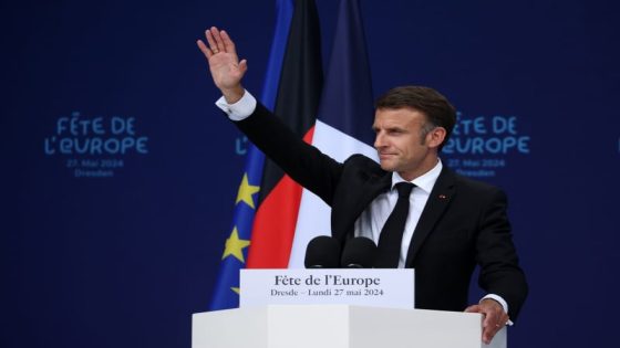 Macron draws warm response in Germany in calling for sovereign Europe – MASHAHER