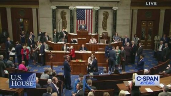 Rep. Marjorie Taylor Greene is booed as she introduces a motion to oust Mike Johnson from the House Speakership. – MASHAHER