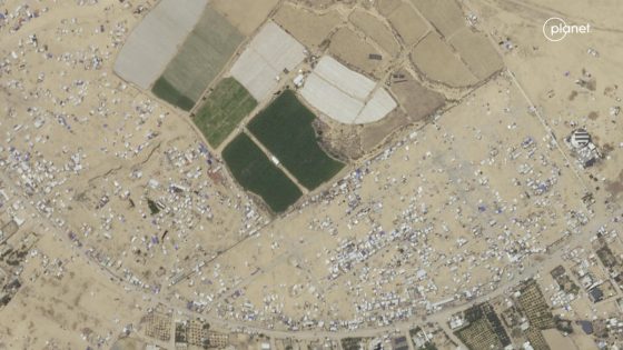 Satellite photos show Palestinians’ quick exodus from Rafah after Israel issued evacuation orders – MASHAHER