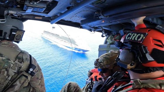 Mom speaks out after Air Force rescued her son at sea from a cruise ship – MASHAHER