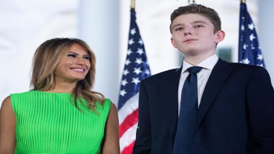 Melania Trump Confirms Her Son Barron Just Made a Total 180 Once Again With His Future – MASHAHER