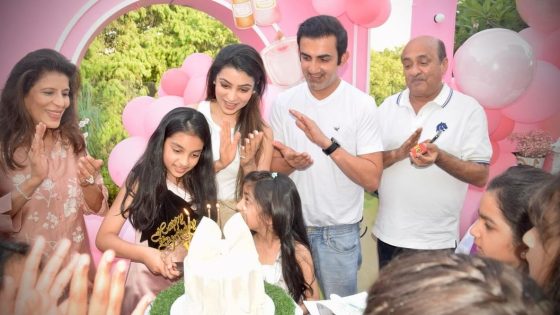 Gautam Gambhir celebrates daughter’s birthday – MASHAHER