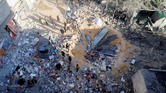 Destruction in Gaza: Side-by-side aerial look at the Israel-Hamas war’s devastating damage – MASHAHER