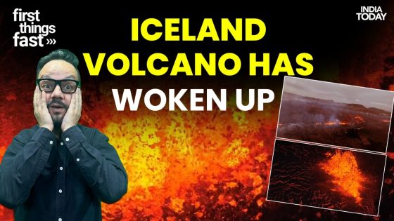 The sound of Icelandâs volcano | First Things Fast – MASHAHER