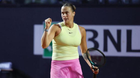 Italian Open: Finalist Sabalenka keeps close eye on back injury before French Open – MASHAHER