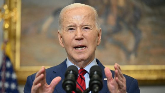 Biden, speaking on campus protests, says both free speech and rule of law ‘must be upheld’ – MASHAHER