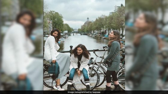 On Taapsee Pannu’s Amsterdam Itinerary: Cycling, Fam-Jam And More – MASHAHER