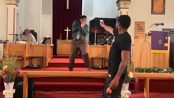 Video: Man aims gun at pastor in US, claims God asked to do it – MASHAHER