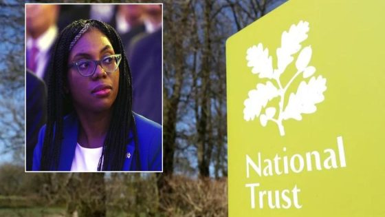 National Trust has adopted ‘anti-white’ rhetoric, says Kemi Badenoch – MASHAHER