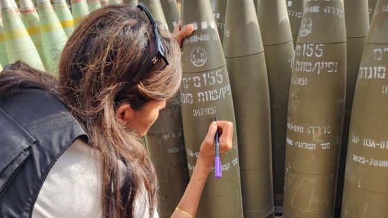 Nikki Haley sparks outrage after writing ‘finish them’ on IDF shells being fired into Rafah – MASHAHER