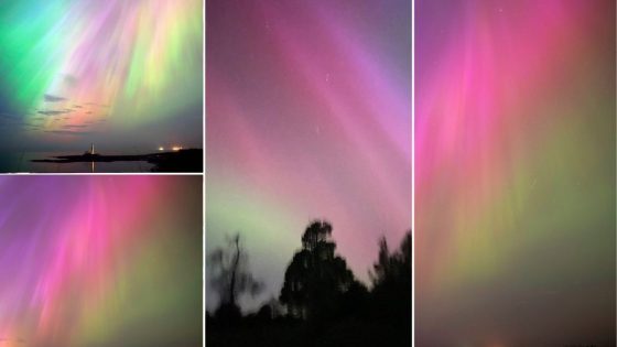 Stunning images capture incredible aurora borealis phenomenon above UK – MASHAHER