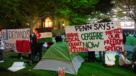 Drexel University president reacts after 75 protesters descended onto campus – MASHAHER