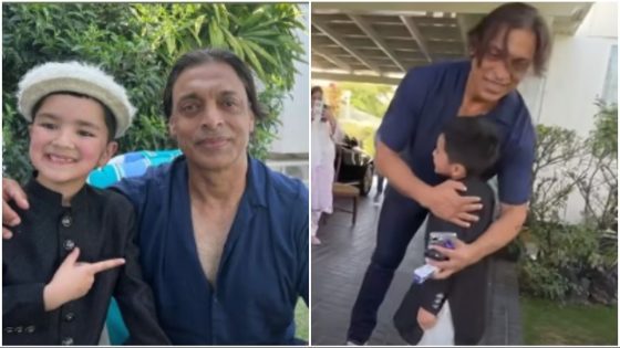 You canât miss Shoaib Akhtarâs cute meet and greet with Pakistanâs âyoungestâ vlogger – MASHAHER