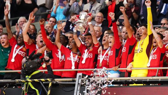 Manchester United win FA Cup after beating rivals Manchester City 2-1 in Wembley final | UK News – MASHAHER