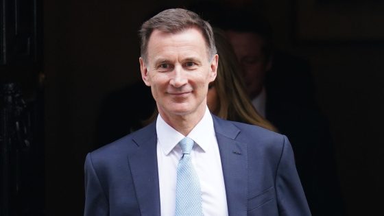 Jeremy Hunt to promise further tax cuts as pre-general election battle hots up | Politics News – MASHAHER