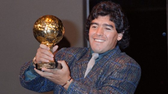 Maradona’s Golden Ball trophy that mysteriously disappeared resurfaces – and is set to be sold | World News – MASHAHER