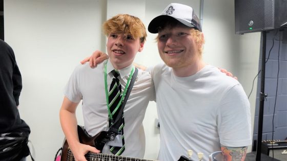 Ed Sheeran surprises Sheffield College music students with impromptu gig | Ents & Arts News – MASHAHER