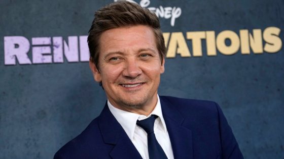 Actor Jeremy Renner to star in first film since snowplough accident | Ents & Arts News – MASHAHER