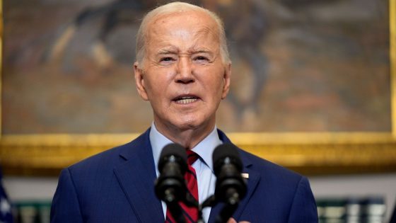 US university protests: President Biden says ‘no right to cause chaos’ as he speaks out for first time over demonstrations | US News – MASHAHER