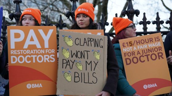 Junior doctors in England to strike for five days starting next month | UK News – MASHAHER