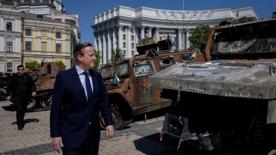 Cameron backs Ukrainian strikes on targets inside Russia using British-supplied weapons | Politics News – MASHAHER