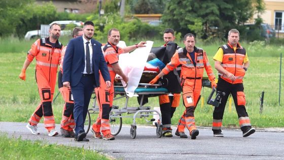 Slovakian PM critically ill in hospital after being shot several times | World News – MASHAHER