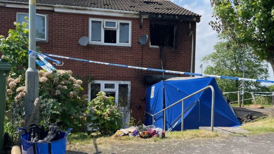 Third man arrested after two women killed in Wolverhampton house fire | UK News – MASHAHER