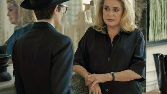 Catherine Deneuve Celebrating Chanel-Backed ‘Marcello Mio’ at Cannes – MASHAHER