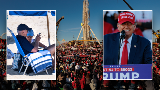 Massive Trump beach rally in deep-blue NJ draws stark contrast to Biden’s beach weekend: ‘Biden could never’ – MASHAHER