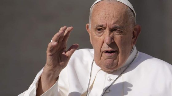 Pope Francis issues rare apology over reported homophobic slur – MASHAHER