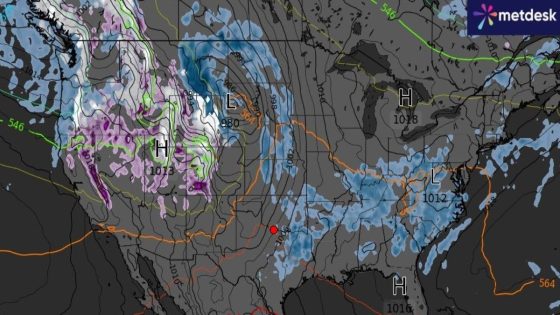 Americans threatened with heavy snow and tornadoes amid relentless spring storms – MASHAHER