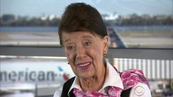 Nation’s longest-serving flight attendant dies at 88: “Fly high, Bette” – MASHAHER