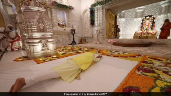 PM Modi Offers Prayers At Ram Mandir, 1st Since Grand January Event – MASHAHER