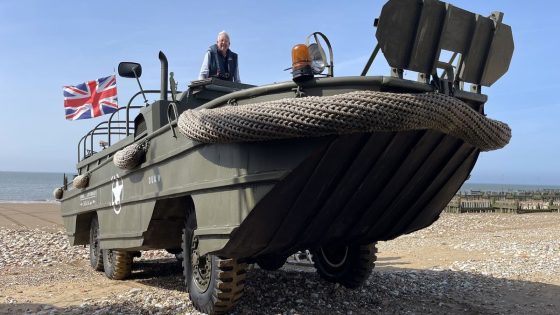 D-Day landing craft spotted on British beach before returning to Normandy for 80th anniversary – MASHAHER