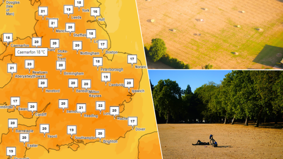 30C ‘can’t be ruled out’ as parts of Britain to see ‘very extreme runs of heat’ – MASHAHER