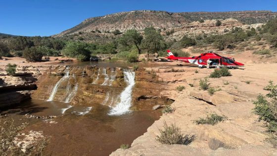 Two suffer broken ankles after jumping off Toquerville Falls – MASHAHER