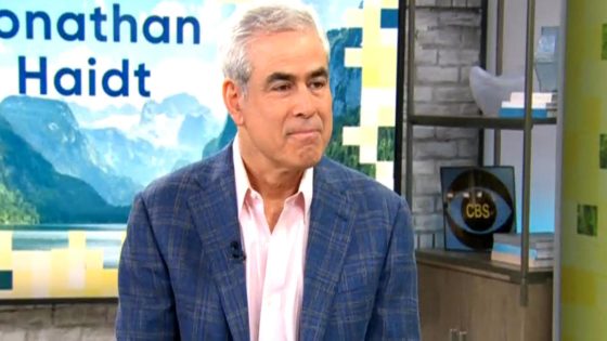 Jonathan Haidt on “The Anxious Generation,” how kids are growing up in the smartphone era – MASHAHER