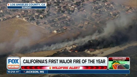 Strong winds fanning California’s 14,000-acre fire in LA County – MASHAHER