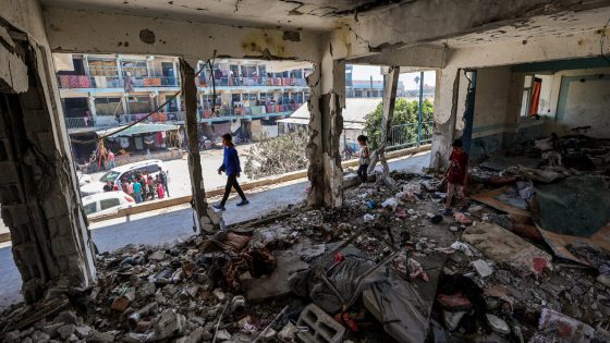 Israel Strikes Another School Building as It Pushes On in Gaza – MASHAHER