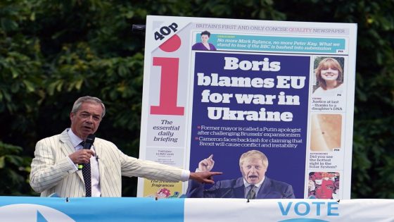 Nigel Farage under fire for ‘cuddling up to the Kremlin’ as IFS accuse Reform of poisoning election debate – MASHAHER