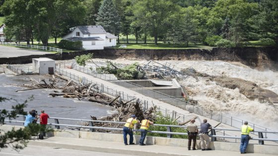 Swollen river claims house next to Minnesota dam as flooding and extreme weather grip the Midwest – MASHAHER