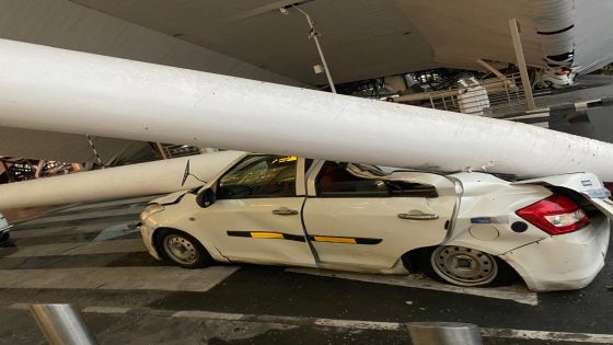 4 Injured After Portion Of Roof At Delhi Airport Collapses On Vehicles – MASHAHER