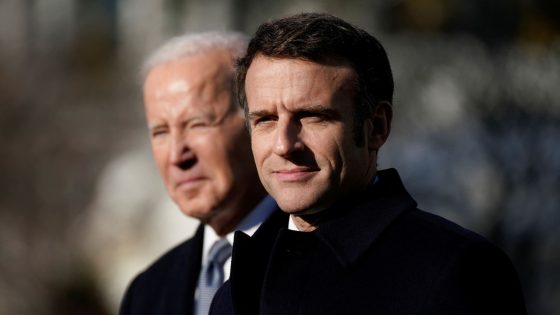 Biden, Macron to discuss Israel and Ukraine in pomp-filled state visit – MASHAHER