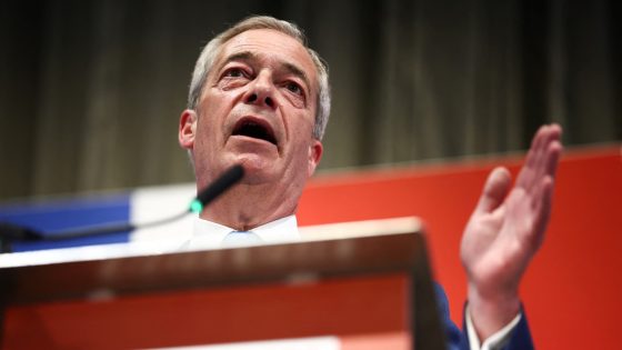 Reform’s Nigel Farage could mean Tory ‘extinction’ – MASHAHER